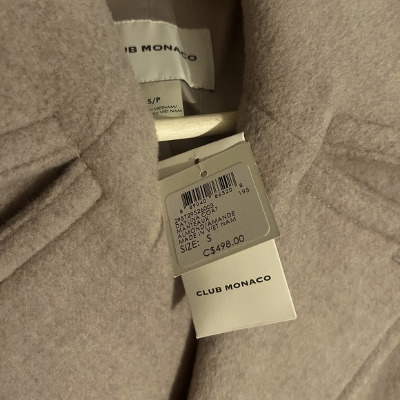 COPY - Daylina Coat / Club Monaco Long Wool Jacket / Brand New / Never w… - Picture 6 of 6